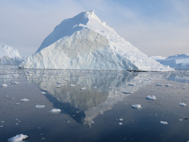 Iceberg reflection